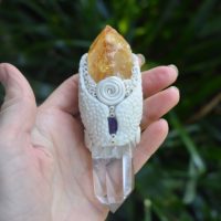 Winged Citrine Wand - Image 2