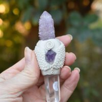 Winged Spirit Quartz Wand - Image 2