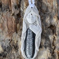 Orthoceras Goddess Pendant - Image 2