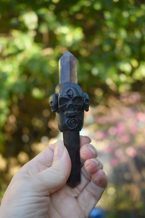 Black Skull Wand