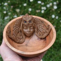 Owl Goddess Offering Bowl - Image 2