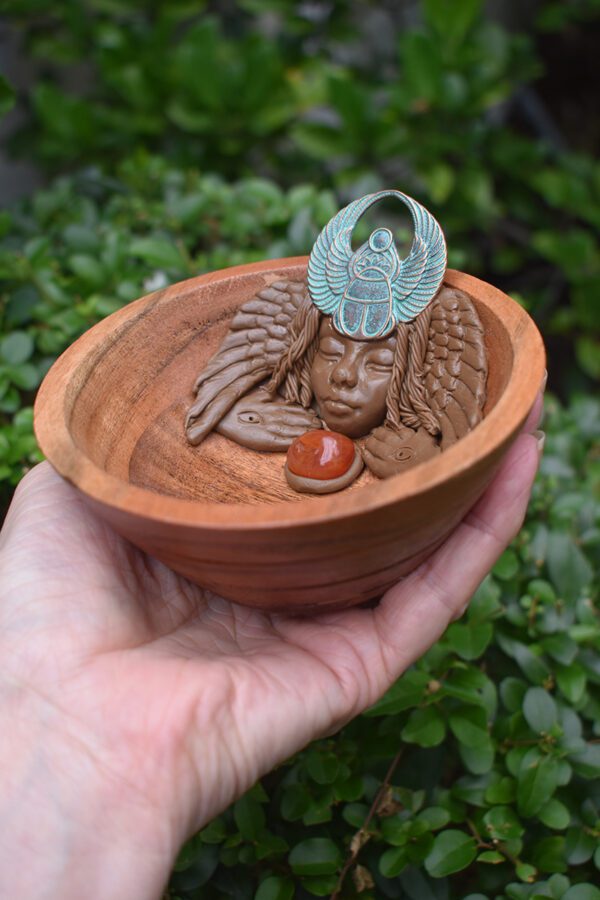 Egyptian Goddess Bowl - Image 2