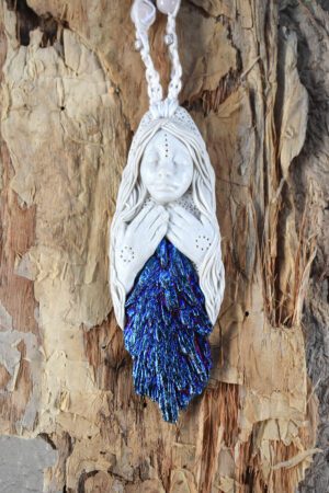 Titanium Kyanite white Goddess