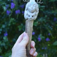 White Owl Goddess Wand - Image 2