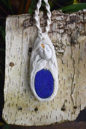 Lapis Lazuli Peace Pendant