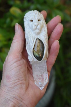 white Lion Wand