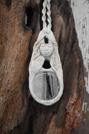 Tormalinated Quartz Goddess
