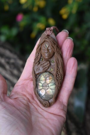 Carved Labradorite Spirit