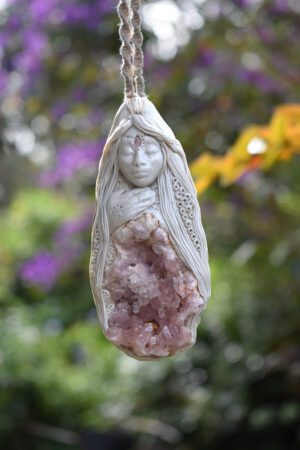 Pink Amethyst Goddess