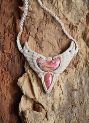 Rhodochrosite wings